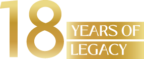 17 years logo